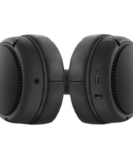 Austiņas Panasonic | Deep Bass Wireless Headphones | RB-M300BE-K | Wireless | Over-ear | Microphone | Wireless | Black  Hover