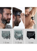  Panasonic | ER-GB80-H503 | Beard and hair trimmer | Number of length steps 39 | Step precise 0.5 mm | Black | Corded/ Cordless Hover