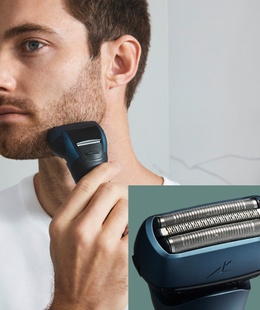  Panasonic | Shaver | ES-LT4B-A803 | Operating time (max) 45 min | Wet & Dry | Dark blue  Hover