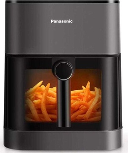  Panasonic Air Fryer | NF-CC500SXE | Power 1450 W | Capacity 5 L | Hot air technology | Matt Grey  Hover