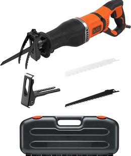  BLACK & DECKER | Reciprocating Saw with Kit Box | BES301K-QS | 750 W  Hover