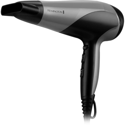 Fēns Remington Hair Dryer | D3190S | 2200 W | Number of temperature settings 3 | Ionic function | Diffuser nozzle | Grey/Black