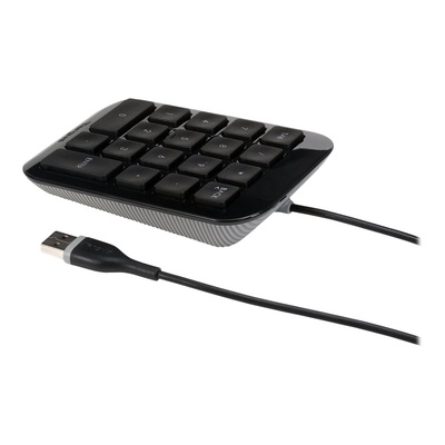 Tastatūra Targus AKP10EU | Numeric Keypad | Wired | Black