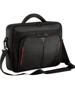  Targus | Classic | Fits up to size 14  | Messenger - Briefcase | Black/Red | Shoulder strap  Hover