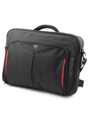  Targus | CN418EU | Clamshell Laptop Bag | Briefcase | Black/Red | 17-18  | Shoulder strap