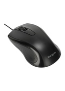 Targus Full-Size Optical Antimicrobial Wired Mouse | Targus Mouse | Full-Size Optical Antimicrobial | Wired | Black