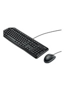Tastatūra Logitech | Desktop MK120 | Wired keyboard | USB | Mouse included | US | Black Hover