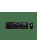 Tastatūra Logitech | Combo Wireless Keyboard and Mouse | MK220 | Keyboard and Mouse | Wireless | Mouse included | US | Black | N/A