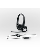 Austiņas Logitech | Computer headset | H390 | Built-in microphone | USB Type-A | Black
