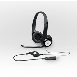 Austiņas Logitech | Computer headset | H390 | Built-in microphone | USB Type-A | Black