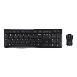 Tastatūra Logitech MK270 | Keyboard and Mouse Set | Wireless | US | Black