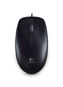 Pele Logitech | Mouse | B100 | Wired | Black