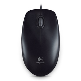 Pele Logitech | Mouse | B100 | Wired | Black
