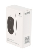 Pele Logitech | Mouse | B100 | Wired | Black Hover