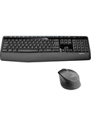 Tastatūra Logitech MK345 Keyboard and Mouse Set Wireless Mouse included Batteries included US Wireless connection USB Black