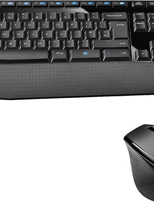 Tastatūra Logitech MK345 Keyboard and Mouse Set Wireless Mouse included Batteries included US Wireless connection USB Black  Hover