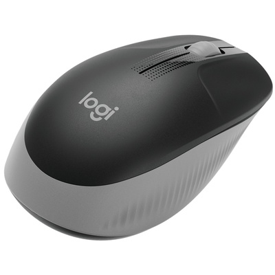 Pele Logitech | Full size Mouse | M190 | Wireless | USB | Mid Grey