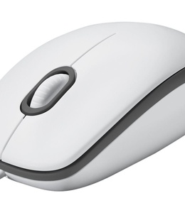 Pele Logitech | Mouse | M100 | Wired | USB-A | White  Hover