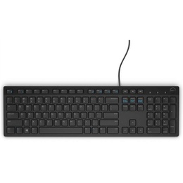 Tastatūra Dell | KB216 | Multimedia | Wired | EN | Black | Numeric keypad