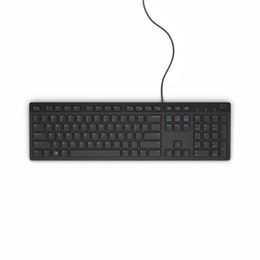 Tastatūra Dell | KB216 | Standard | Wired | RU | Black | 503 g | Numeric keypad