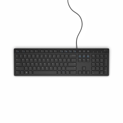 Tastatūra Dell | KB216 | Standard | Wired | RU | Black | 503 g | Numeric keypad