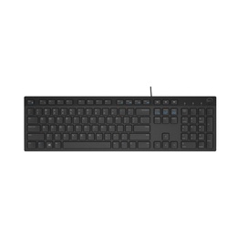 Tastatūra Dell Keyboard KB216 Multimedia Wired Ukrainian Black
