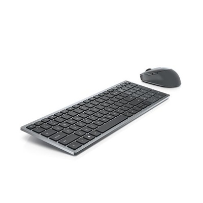 Tastatūra Dell | Keyboard and Mouse | KM7120W | Keyboard and Mouse Set | Wireless | Batteries included | RU | Bluetooth | Titan Gray | Numeric keypad | Wireless connection