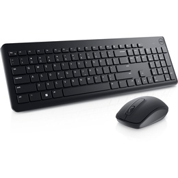 Dell | Keyboard and Mouse | KM3322W | Keyboard and Mouse Set | Wireless | Batteries included | Cyrillic | Black | Wireless connection