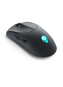 Pele Dell | Gaming Mouse | Alienware AW720M | Wired/Wireless | Wired - USB Type A | Black