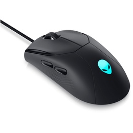 Pele Dell | Gaming Mouse | Alienware AW320M | wired | Wired - USB Type A | Black