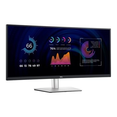 Monitors Dell | Monitor | P3424WEB | 34  | IPS | 21:9 | 60 Hz | 5 ms | 3440 x 1440 pixels | 300 cd/m² | HDMI ports quantity 1 | Black