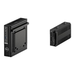  Dell | OptiPlex Micro and Thin Client Dual VESA Mount w/Adapter Bracket | Black