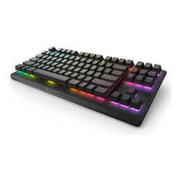 Tastatūra Alienware Tenkeyless AW420K | Gaming Keyboard | Wired | EN | Dark Side of the Moon | CHERRY MX Red