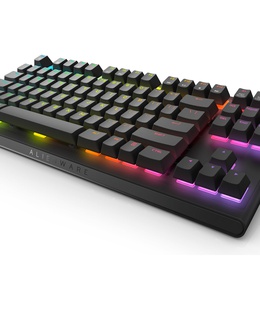 Tastatūra Alienware Tenkeyless AW420K | Gaming Keyboard | Wired | EN | Dark Side of the Moon | CHERRY MX Red  Hover