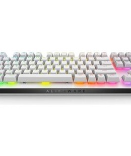 Tastatūra Dell AW420K Alienware Tenkeyless Gaming Keyboard Wired US CHERRY MX Red Lunar Light  Hover