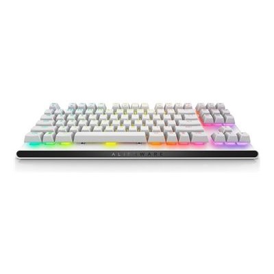Tastatūra Dell AW420K Alienware Tenkeyless Gaming Keyboard Wired US CHERRY MX Red Lunar Light