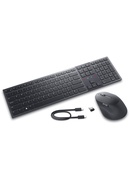 Tastatūra Dell | Premier Collaboration Keyboard and Mouse | KM900 | Keyboard and Mouse Set | Wireless | US | Graphite | USB-A | Wireless connection