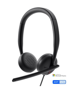 Austiņas Dell | Headset | WH3024 | Built-in microphone | USB-C  Hover