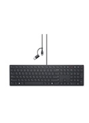 Tastatūra Dell | Collaboration Keyboard | KB525C | Keyboard | Wired | US (QWERTY) | Black | USB-C