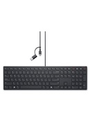 Tastatūra Dell | Collaboration Keyboard | KB525C | Keyboard | Wired | Estonian (QWERTY) | Black | USB-C