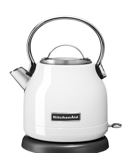 Tējkanna KitchenAid Kettle | 5KEK1222EWH | Electric | 1500 W | 1.25 L | Stainless steel | 360° rotational base | White  Hover