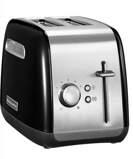 Tosteris KitchenAid Classic Toaster | 5KMT2115EOB | Power 1100 W | Number of slots 2 | Housing material Metal | Stainless Steel/Black  Hover