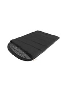 Easy Camp Raven Square Double 5°C | Sleeping Bag | 220 x 150 cm | -9 to 10 °C | Two-way open-end
