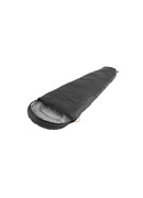 Easy Camp Starling Mummy Black 8°C | Sleeping Bag | 210 x 75 x 50 cm | -5 to 12 °C | Two-way open-end