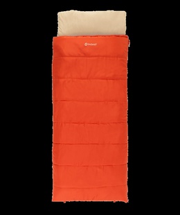  Outwell Contour Lux | Sleeping Bag | 220 x 85 cm | 2-way L-shape open-end with auto lock  Hover
