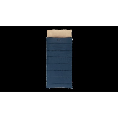 Outwell Contour Lux XL | Sleeping Bag | 220 x 105 cm | 2-way L-shape open-end with auto lock