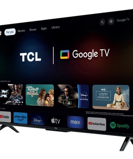 Televizors TCL 4K QLED TV | 43T69C | 43 | Smart TV | Google TV | UHD | Black  Hover