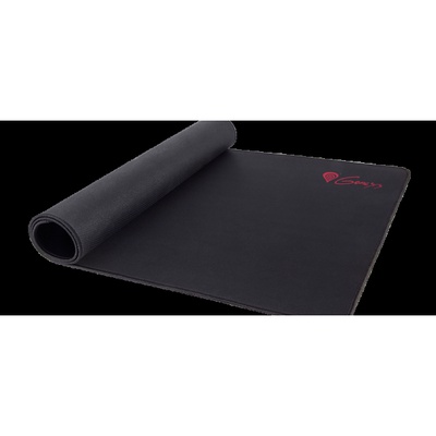  Genesis | Carbon 500 Maxi Logo | Mouse pad | 450 x 900 x 2.5 mm | Black