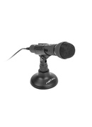 Austiņas Natec | Microphone | NMI-0776 Adder | Black | Wired Hover