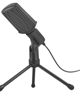 Austiņas Natec | Microphone | NMI-1236 Asp | Black | Wired  Hover